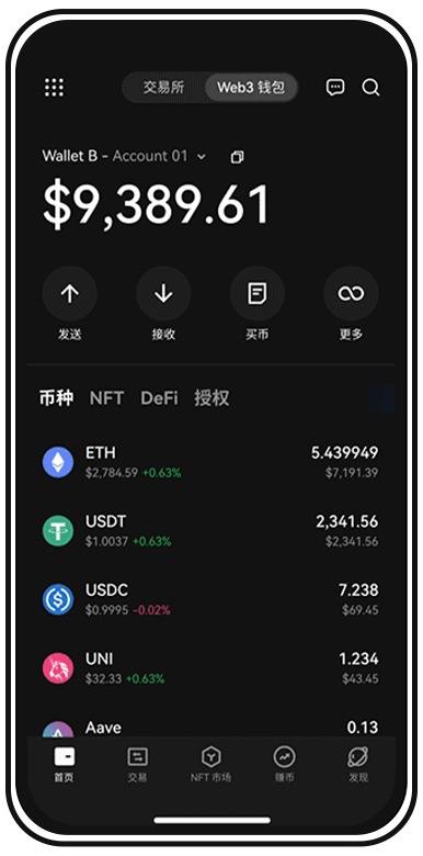 topay钱包app下载页面展示